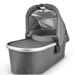 Elegant Gray Baby Bassinet